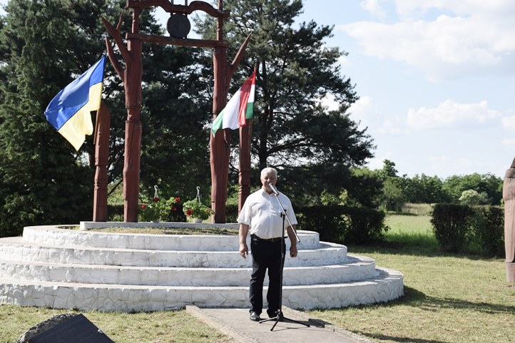 Ünnepség Tiszacsomán. Fotó: Kárpátinfo/Kovács Elemér