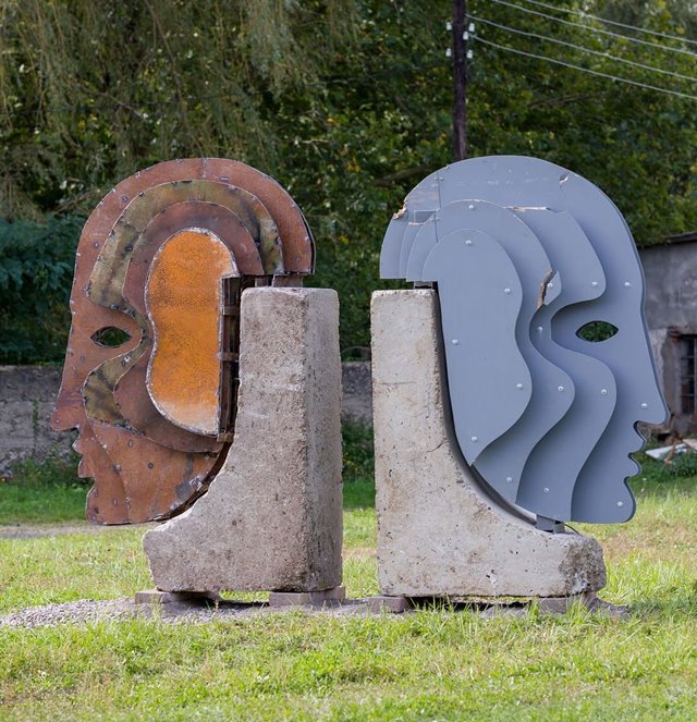 Nemzetközi szobrásztábor Beregszentmiklóson. Fotó: Andrey Avdeenko