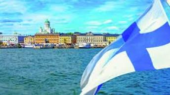 Finnország, finn zászló