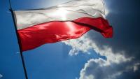 Lengyel zászló. Illusztráció