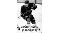 33 éves korában, súlyos betegség után elhunyt a Dunaújváros és a Fradi egykori jégkorongozója, a magyar bajnok Győri Tamás.