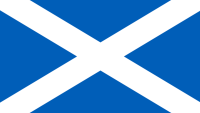 Skócia zászlaja. ( Illusztráció )