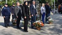 A csernobili tragédia áldozataira emlékeztek Beregszászban. Fotó: Babják Zoltán Facebook-oldala